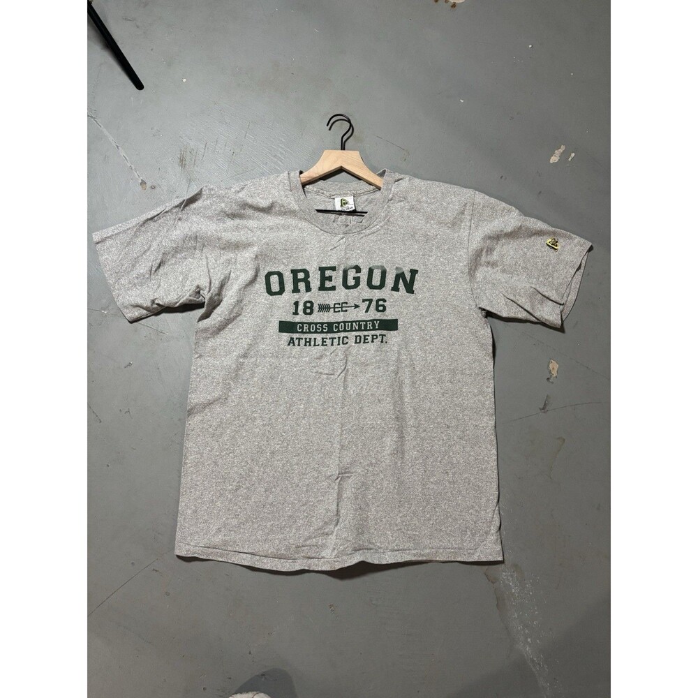 Disney Official Duck Wear "Oregon 1876 Cross Country" Single Stitch Vtg Made USA